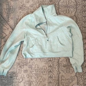 Scuba Half-Zip Delicate Mint